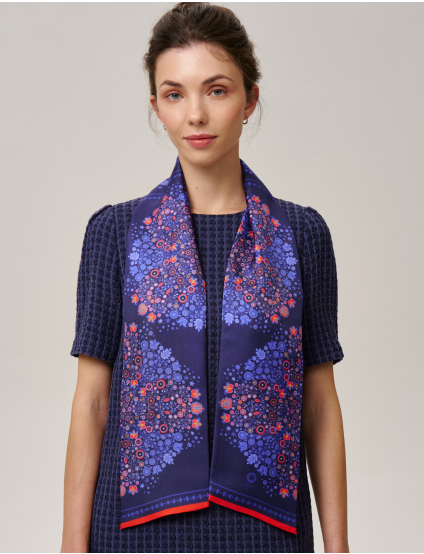 Картинка Шовковий шарф «Слобожанщина. Безкрає небо»